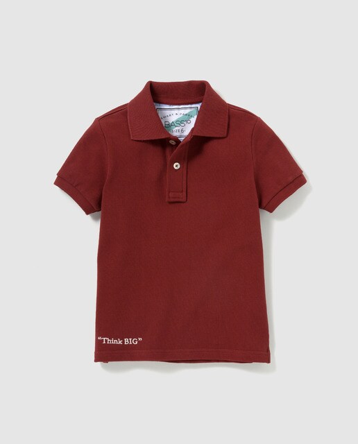 maroon polo shirt boys