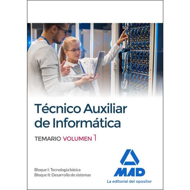 Técnicos auxiliares de informática. Temario Vol. 1 (Tapa blanda)