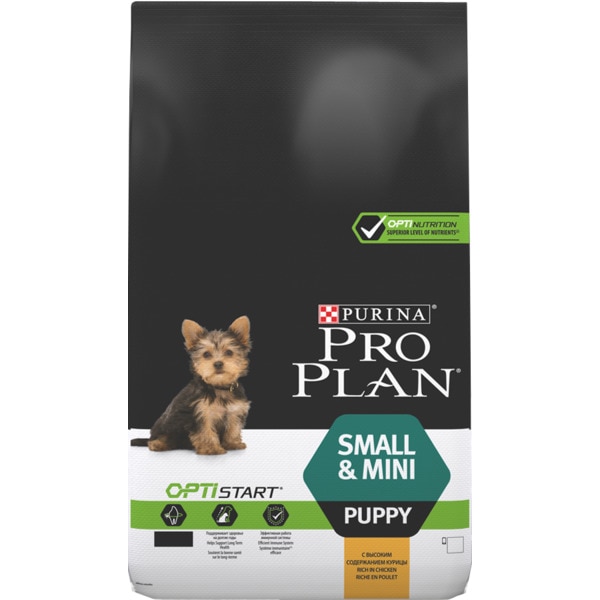 Ração para Cão Pequeno e Mini Puppy com Frango embalagem 7 kg