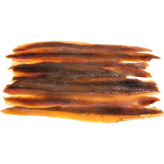 LA REAL Ausgewählte extragroße Anchovis mit Sonnenblumenöl, Olivenöl und Salz Schale 135 g
