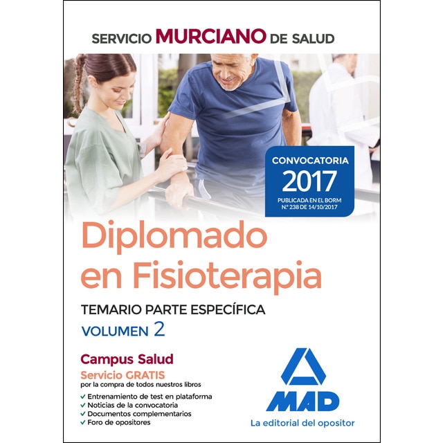 Diplomado en fisioterapia del servicio murciano de salud. Temario parte específica volumen 2.pdf