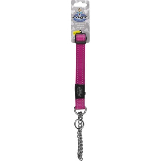 Rogz Coleira para Cão Semi Estranguladora 56x2 cm Rosa embalagem 1 unidade