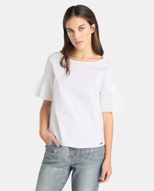 armani exchange blouse