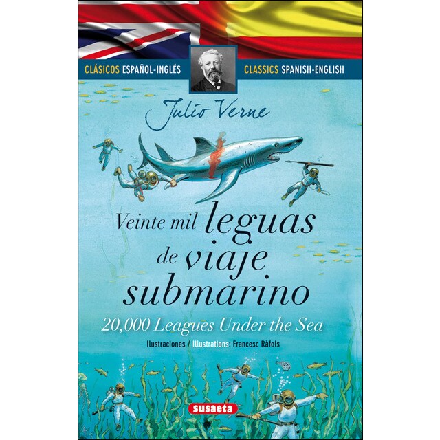 Veinte mil leguas de viaje submarino (español/inglés) (Tapa dura)