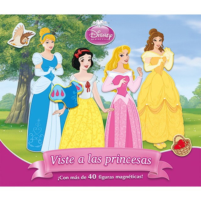 Viste a las princesas. Libro magnético: ¡con más de 40 figuras magnéticas!.pdf