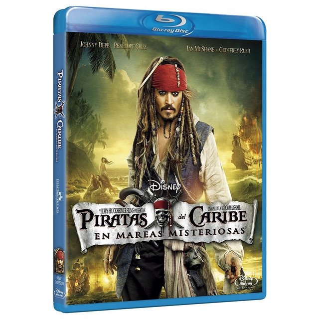 Piratas del Caribe: En mareas misteriosas (Blu-Ray)