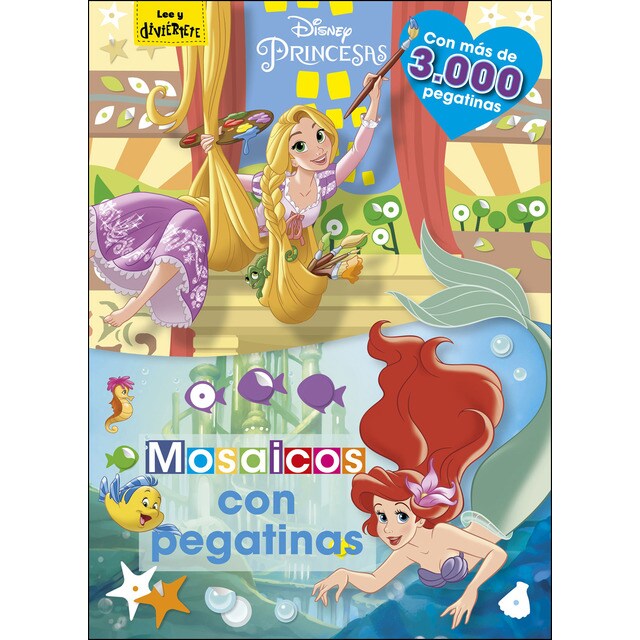 Princesas. Mosaicos con pegatinas (Tapa blanda)