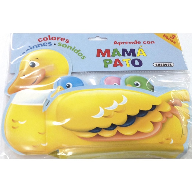 Aprende con mamá pato. Colores, acciones y sonidos