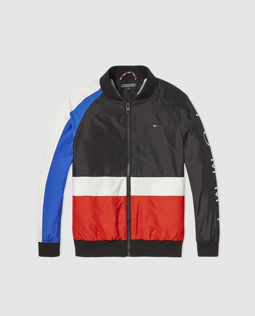 tommy hilfiger colour block jacket