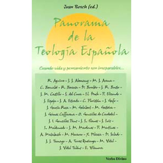 Panorama de la teología española: Cuando vida y pensamientos son inseparables..pdf
