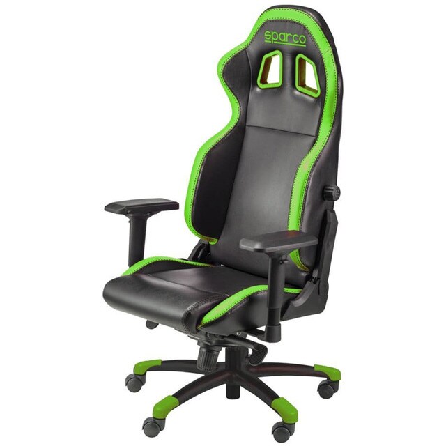 Silla Sparco Gaming GRIP negro / verde