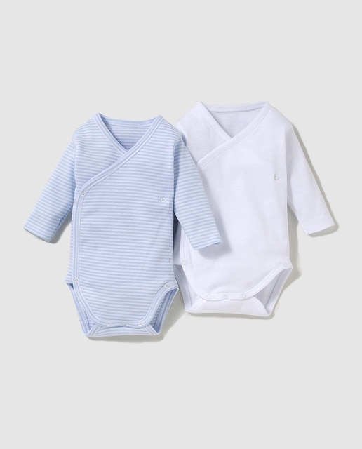 Pack bodies de bebé Cotton Juice de algodón orgánico