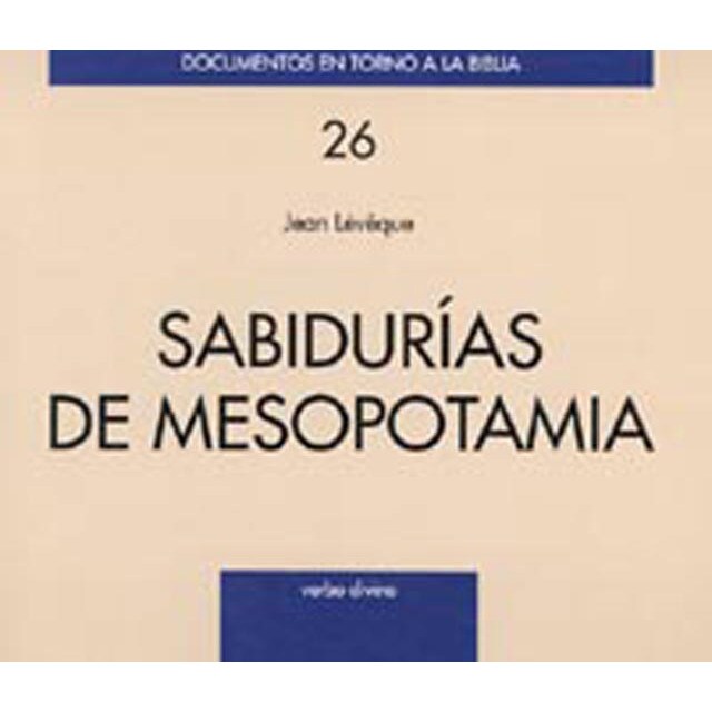 Sabidurías de mesopotamia (Tapa blanda)