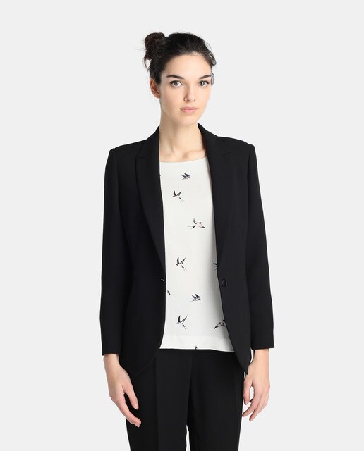 ingles militar el Chaqueta corte mujer estilo 5TnwqX