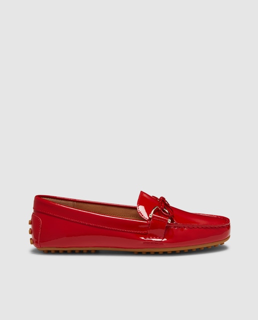 ralph lauren red loafers