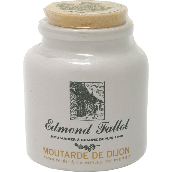 mostaza de Dijon en cerámica tarro 250 g · EDMOND FALLOT mostaza de Dijon en cerámica tarro 250 g · EDMOND FALLOT