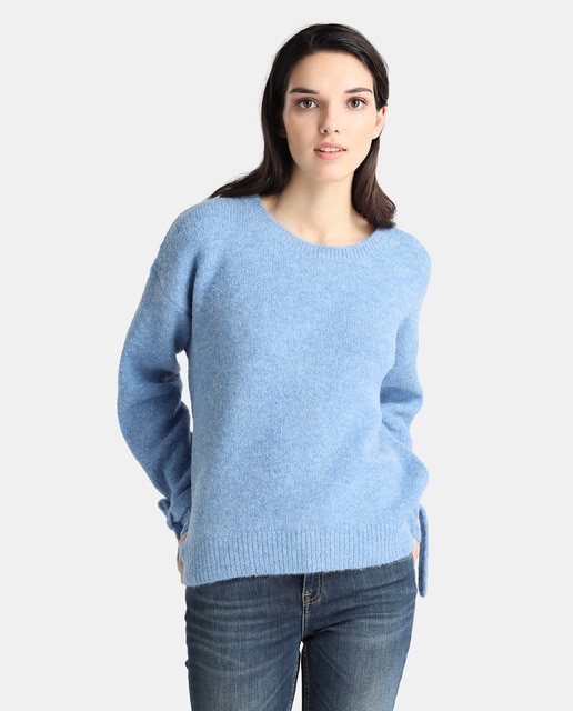 tommy hilfiger blue sweater women's