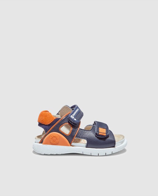 Garçon Marine Bleu Biomecanics À · Sandales Velcro Nw8n0m