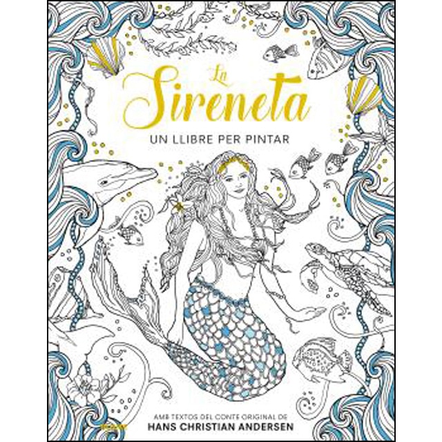 La sireneta: Un llibre per pintar.pdf