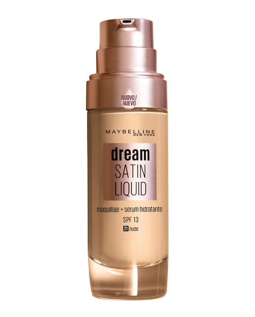 Maybelline – Base de maquillaje Dream Satin Liquid Maybelline.