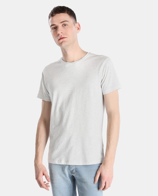 Camiseta de hombre Easy Wear gris claro de manga corta · Easy Wear