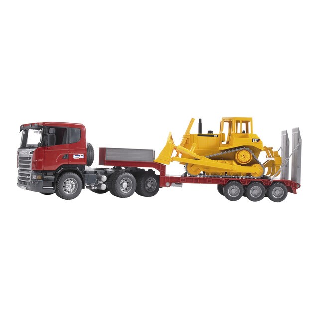 Camión góndola SCANIA con Bulldozer Caterpillar · Juguetes Zapatillas Scania Hombre New Balance Zapatillas en Mercado