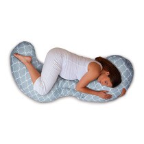 Almohada Para Embarazo Chicco Boppy Total Body Gris