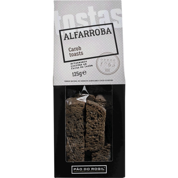 Pão de Alfarroba Tostas embalagem 125 g · Pão do Rogil · Supermercado ...