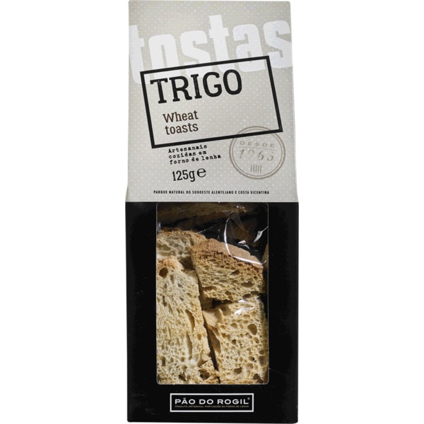 Pão de Trigo Tostas embalagem 125 g · Pão do Rogil · Supermercado El ...