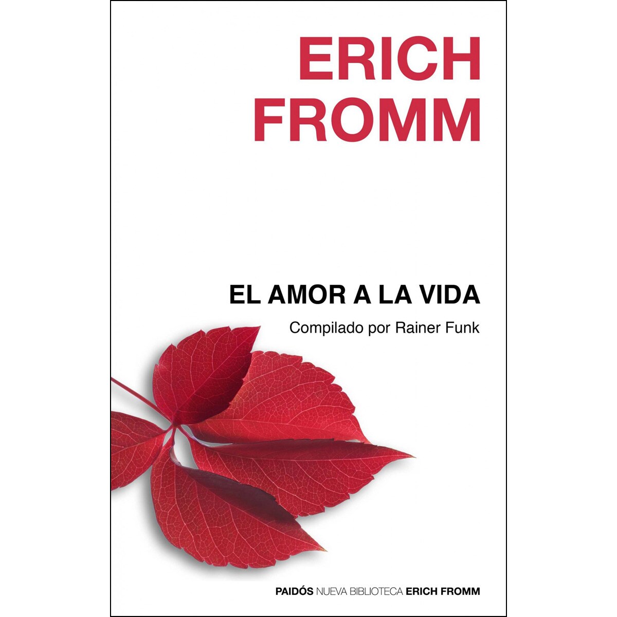 Imagem 0 de El amor a la vida: Conferencias radiofónicas compiladas por Hans Jürgen Schultz (Capa mole com abas)