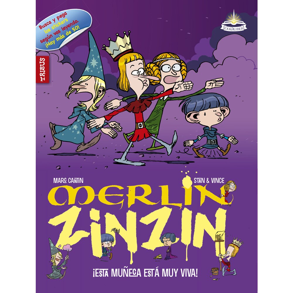 Merlin zinzin: ¡esta muñeca está muy viva! (Tapa blanda)