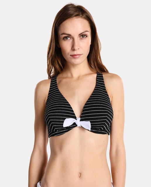 underwire triangle bikini top