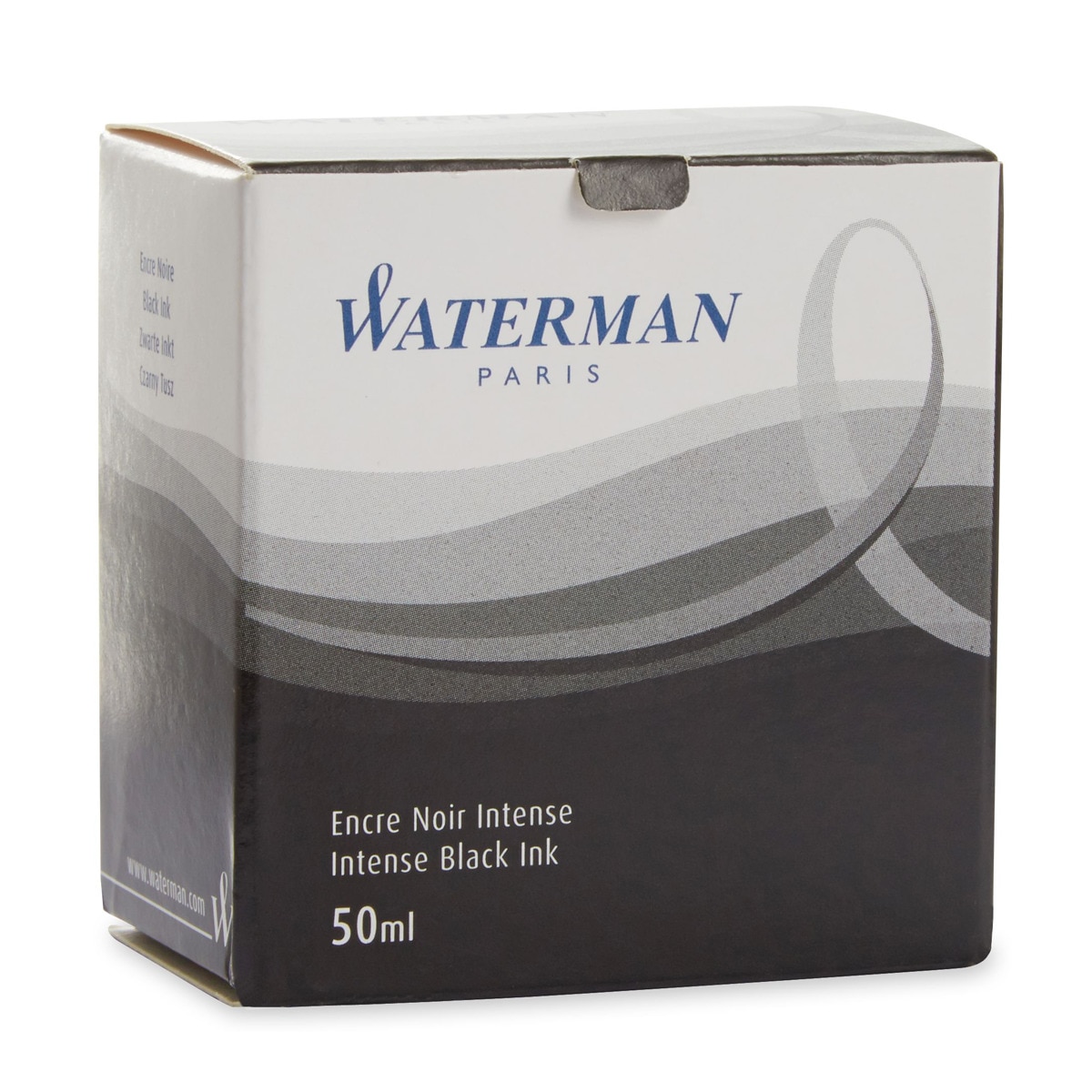 Waterman - Frasco Cristal Tinta 50 ml Waterman Negro.