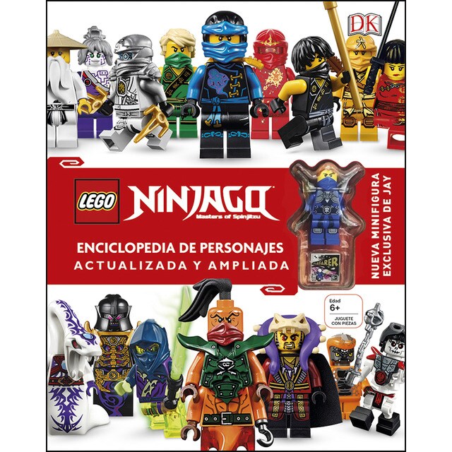 Lego® ninjago enciclopedia de personajes actualizada y ampliada: Incluye una minifigura exclusiva de jay.pdf