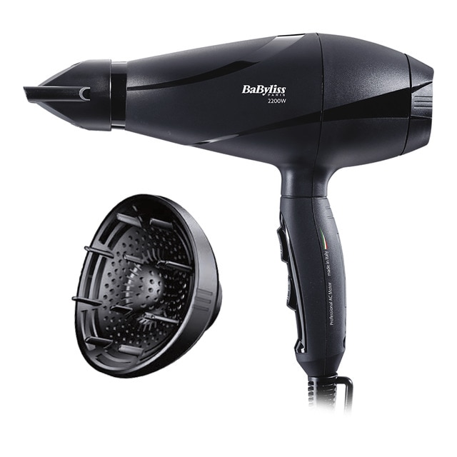 Secador BaByliss AC Ionic 6613DE con difusor profesional
