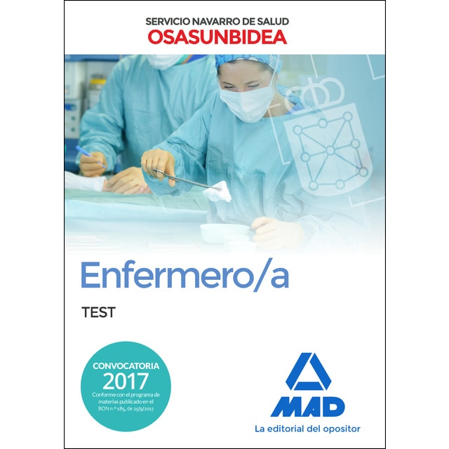 Enfermero/a del Servicio Navarro de Salud-Osasunbidea. Test