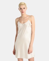 Camisa de noite Moon River curta acetinada