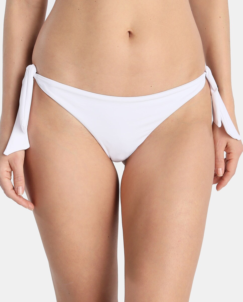 Cueca de biquíni asa delta Énfasis de laço · Moda e