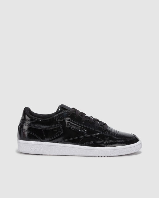 womens black reebok trainers