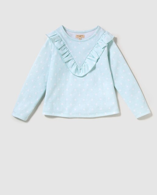 sudadera verde niña