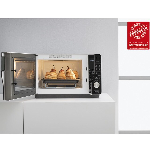 Microondas Whirlpool MWF 427 SL con capacidad de 25 litros y grill