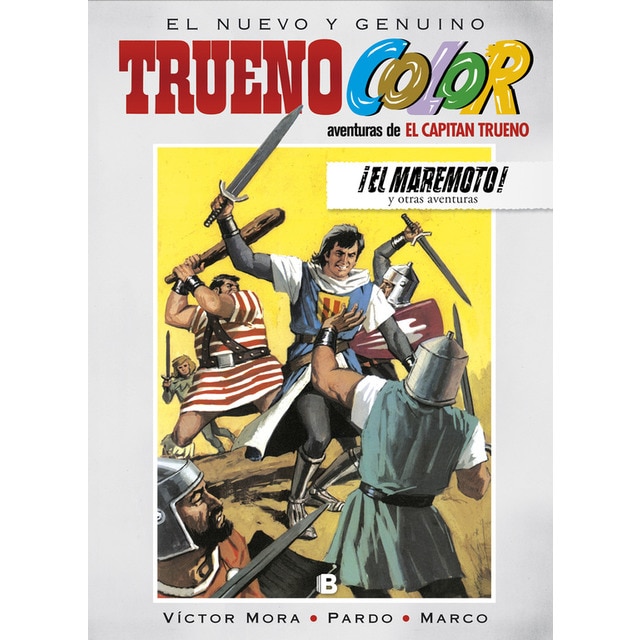 Trueno Color 14 - ¡El maremoto! Y otras aventuras de El Capitán Trueno (Tapa dura)