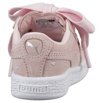 puma suede bow negras