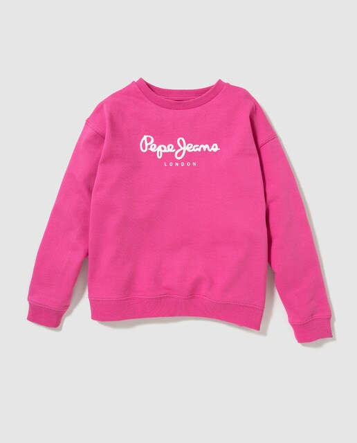 sudadera fucsia