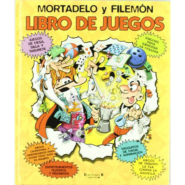 Mortadelo y filemón. Libro de juegos.pdf