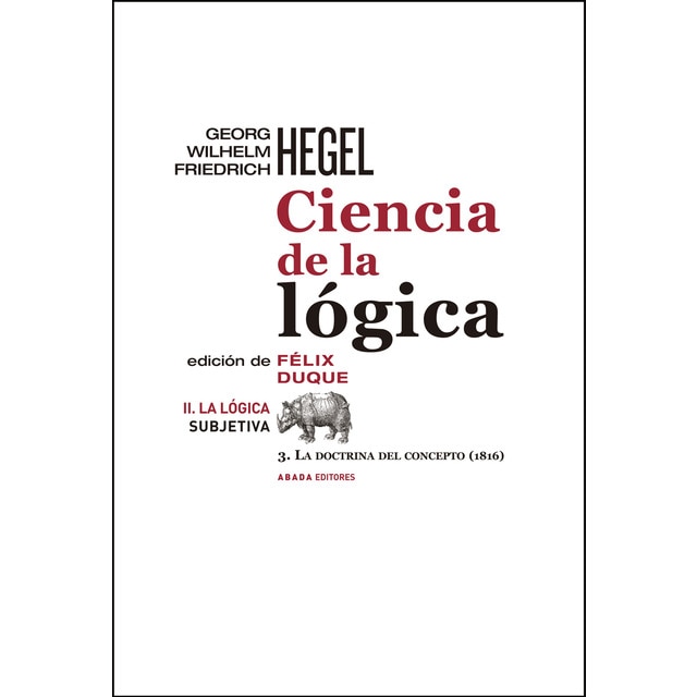 Ciencia de la lógica II. La