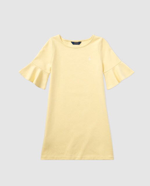 ralph lauren yellow gown