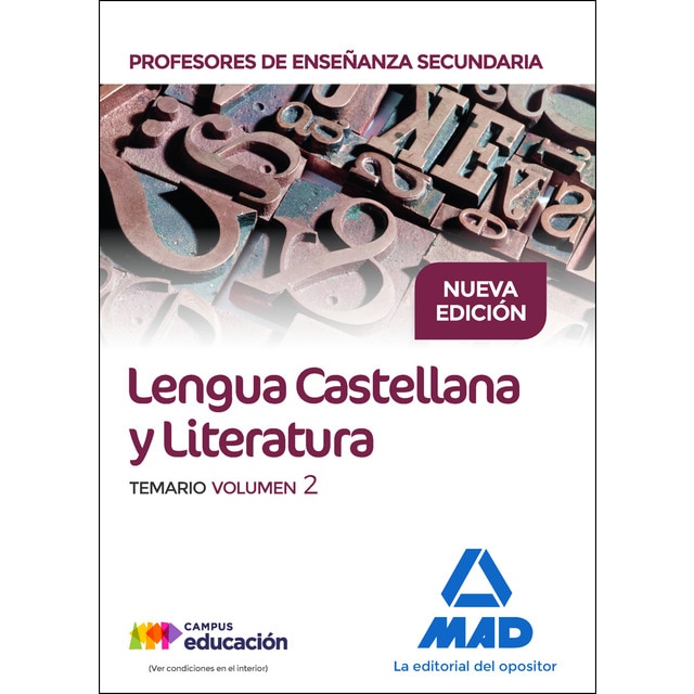 Cuerpo de profesores de enseñanza secundaria. Lengua castellana y literatura. Temario. Volumen 2.pdf