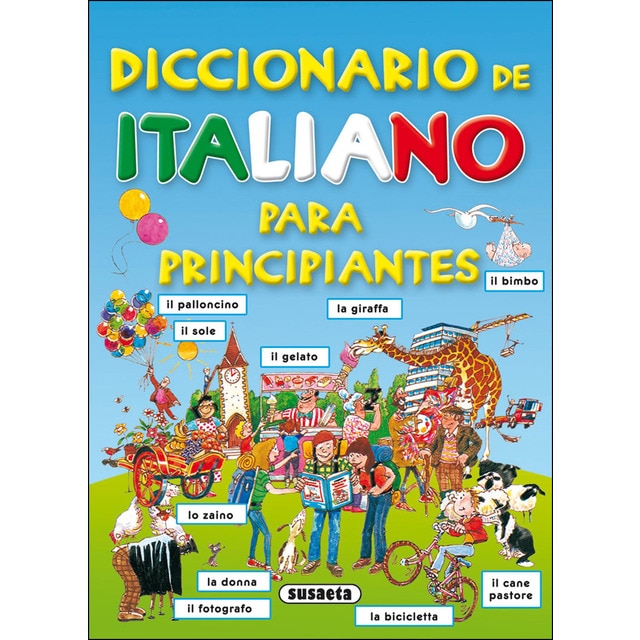 Diccionario de italiano para principiantes (Tapa blanda)
