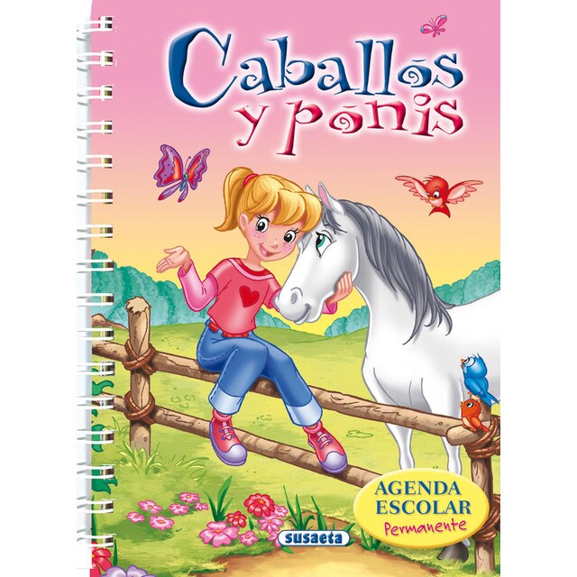 Agenda escolar permanente - caballos y ponis.pdf
